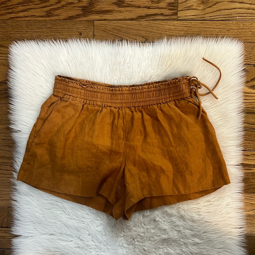 J. Crew 💯 linen shorts